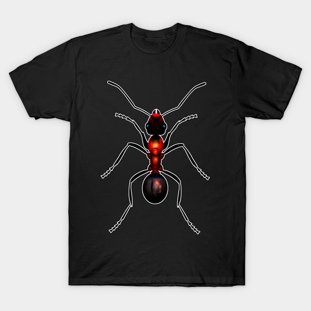 Fire Ant T-Shirt by crunchysqueak